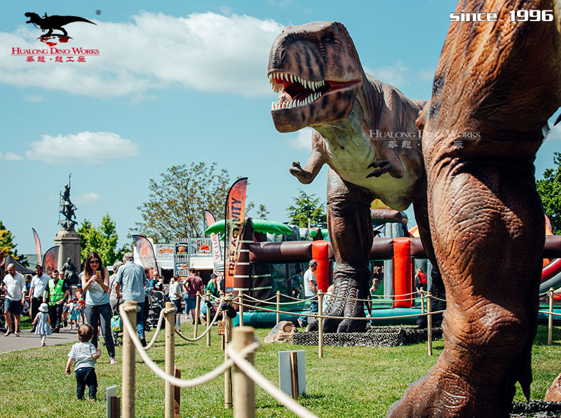 华龙科技户外景区大型恐龙展