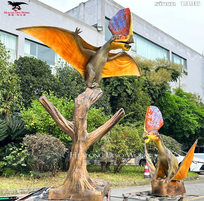 华龙科技  游乐园恐龙设备装饰摆件