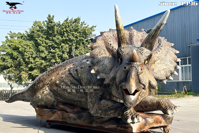 华龙科技  互动装置 大型仿真恐龙展