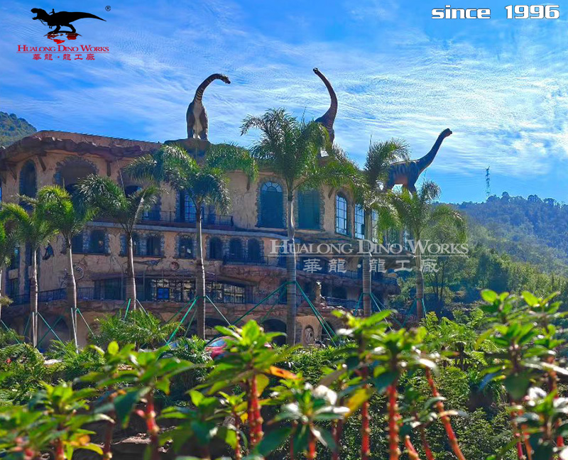 华龙艺术 大型仿真恐龙机械模型 景区商场主题乐园引流打卡 自贡源头厂家