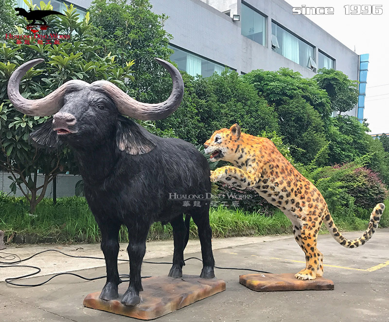 华龙科技 仿真野牛模型