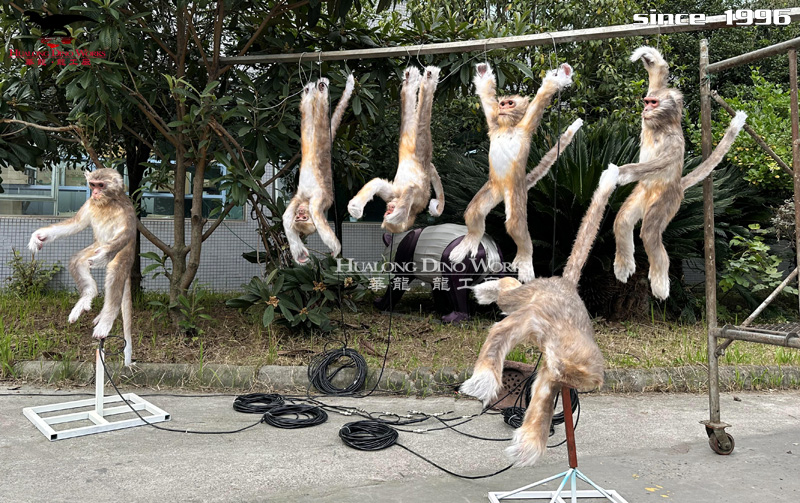 华龙科技 高品质大型仿真猴子定制厂家