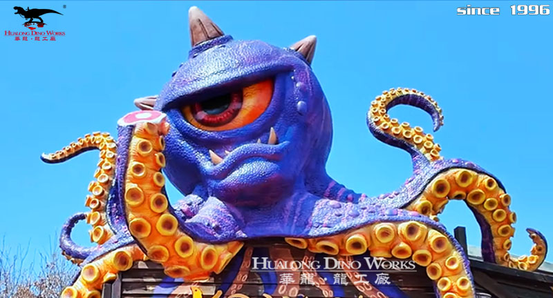 华龙科技  章鱼电动模型