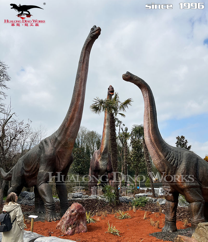 华龙科技  户外景区仿真恐龙游乐设备