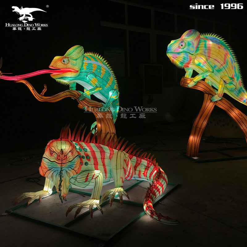 华龙科技  动物主题彩灯花灯展览