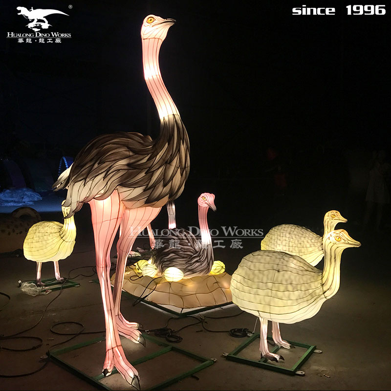 华龙科技 彩灯花灯灯笼制作