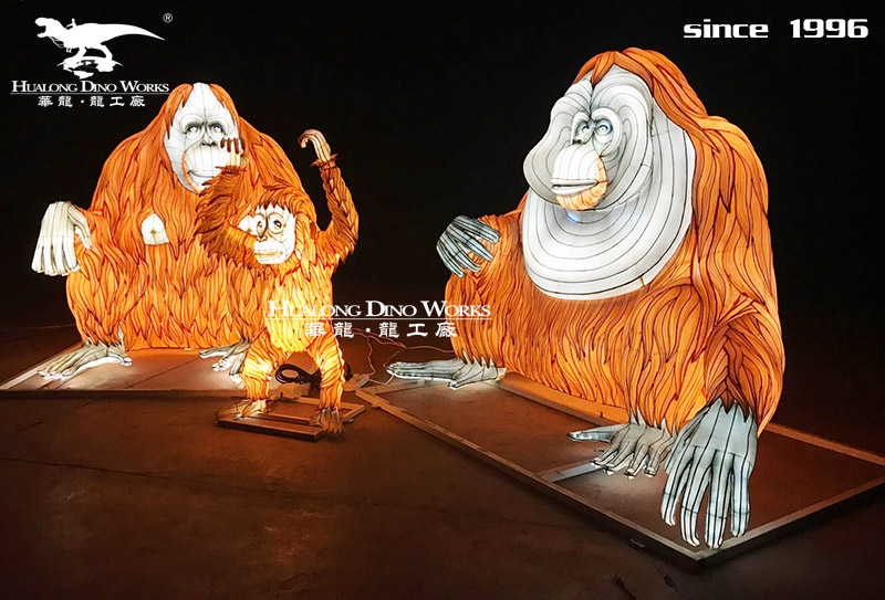 华龙科技 好看的动物彩灯