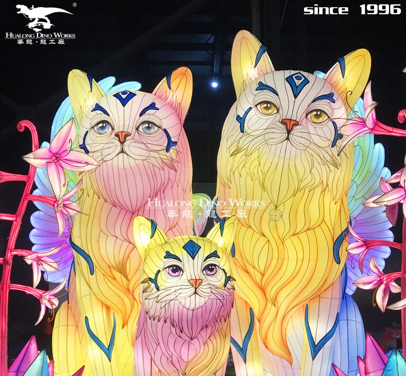 华龙科技  沉浸式体验五彩缤纷美不胜收的花灯展