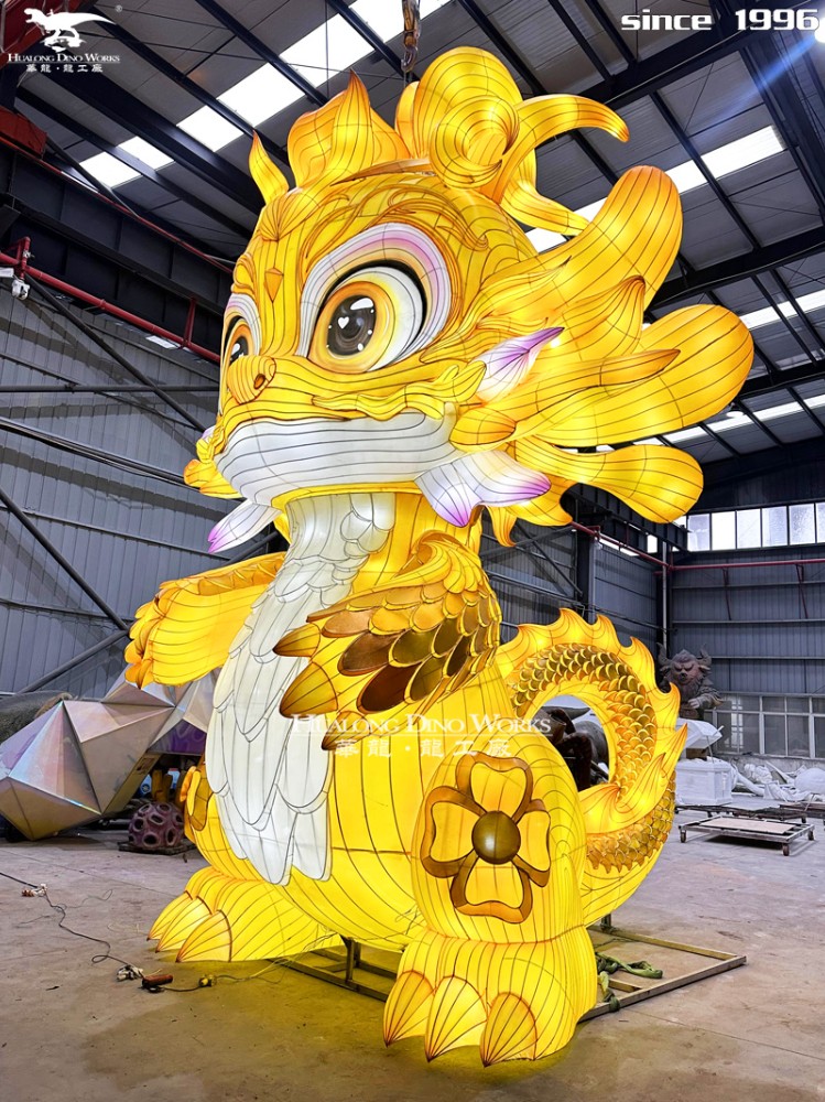 华龙科技 自贡恐龙彩灯厂家