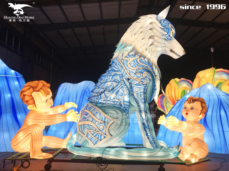 华龙科技  创意新颖的花灯定制厂家