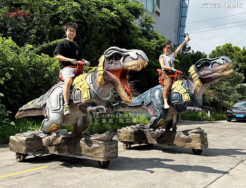 华龙科技行走恐龙车