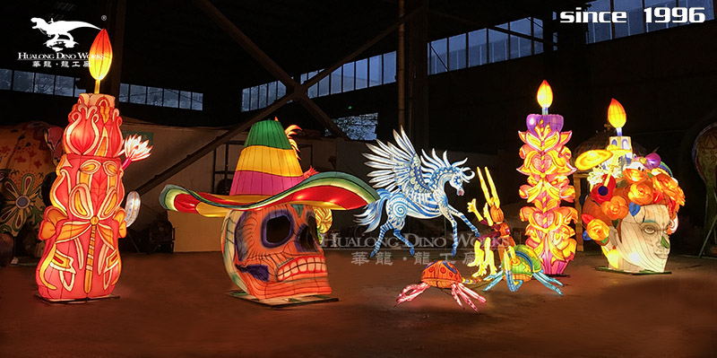 华龙科技 彩灯夜游