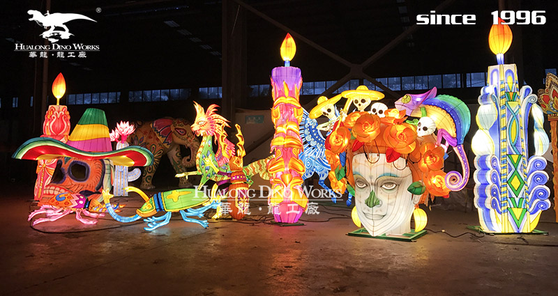 华龙科技 彩灯夜游巡展