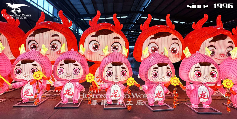 华龙科技  质优价廉的大型花灯生产基地