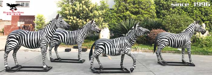 华龙科技 大型仿真斑马模型