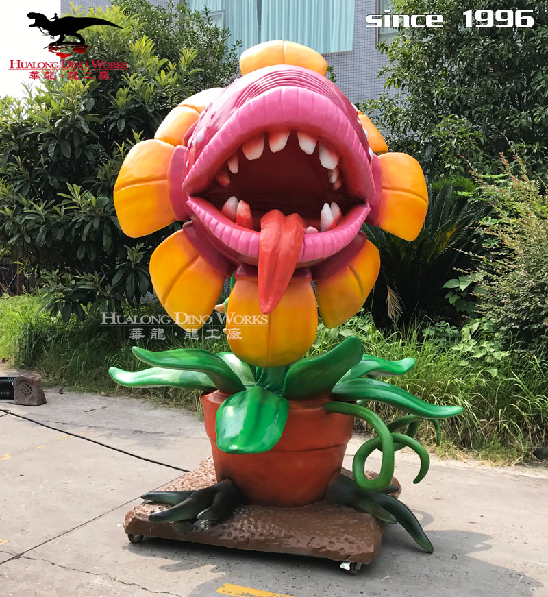 华龙科技 大型仿真食人花模型